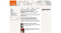 Desktop Screenshot of frankfurt.humanistische-union.de
